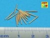 Aber 350L-33 Set of 16 pcs 102 mm type BL Mk.IX barrels for Royal Navy (1:350)